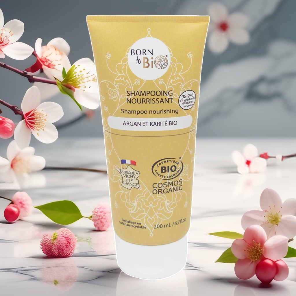 Shampooing Nourrissant argan et karité Bio