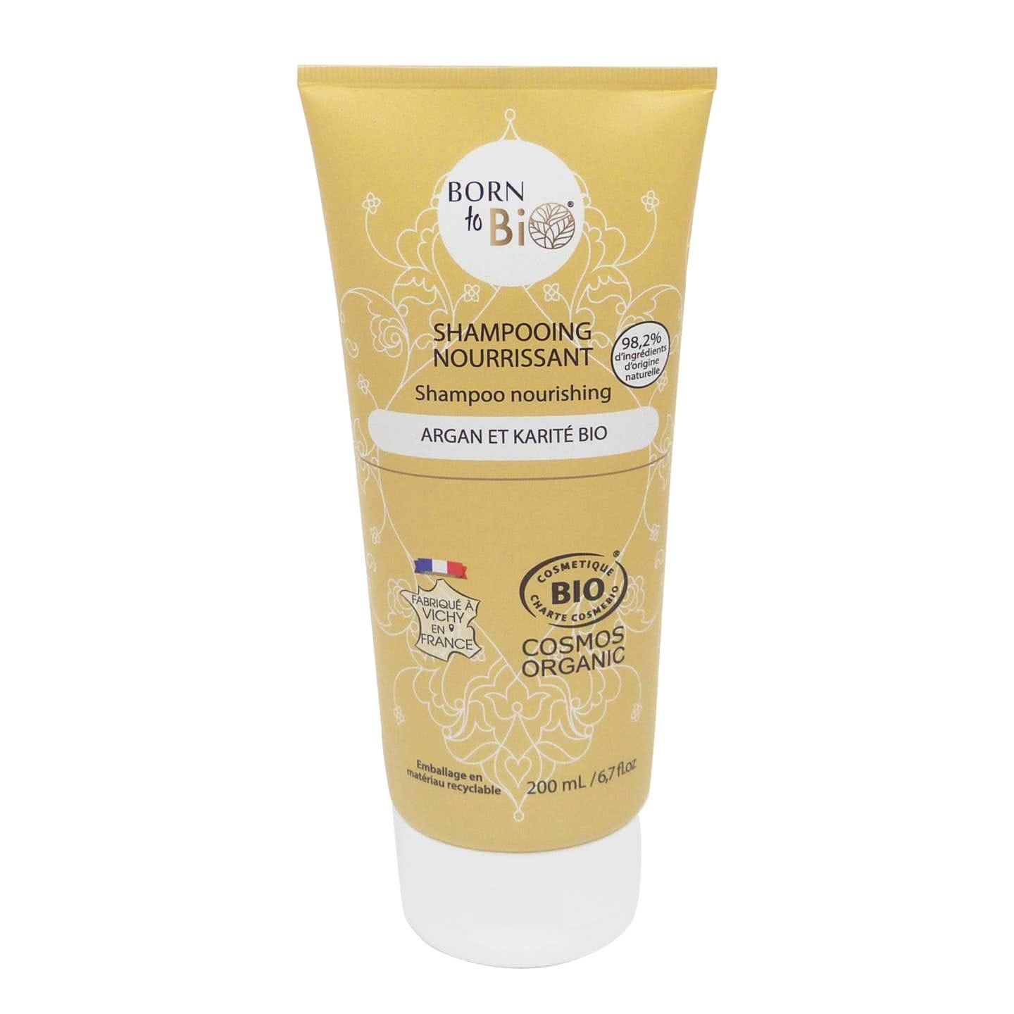 Shampooing Nourrissant argan et karité Bio