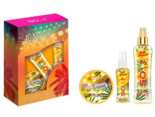 Coffret Bali Breeze Mandarine, Coco, Néroli