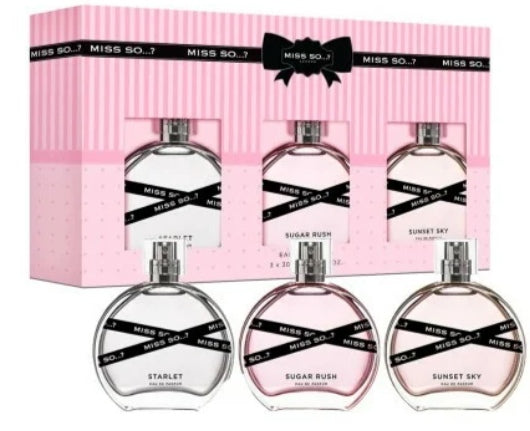 Coffret 3 mini eaux de parfums 30ml