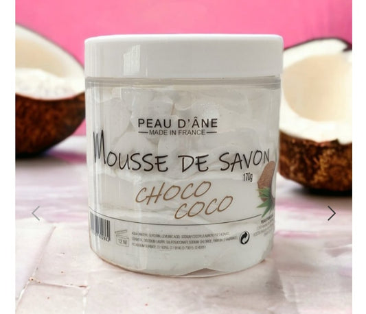 Mousse de savon Choco/coco 120g