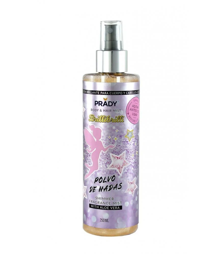 Brume scintillante corps et cheveux Poudre de fées 250 ml