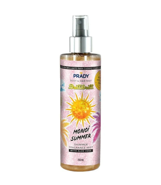 Brume scintillante corps et cheveux Monoi Summer 250 ml