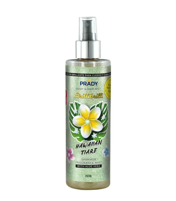 Brume scintillante corps et cheveux hawaian tiare 250 ml