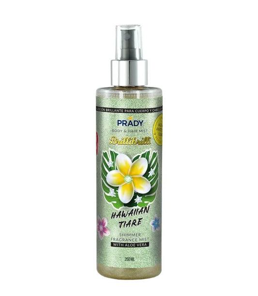 Brume scintillante corps et cheveux hawaian tiare 250 ml