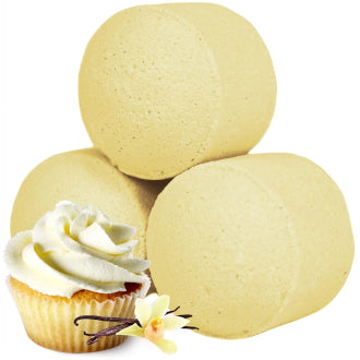 Mini Billes de bain cupcake vanille