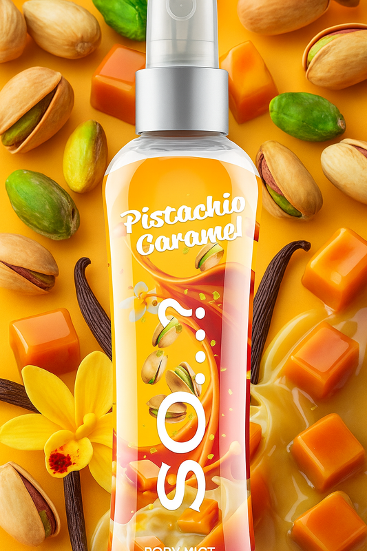 Brume corps et cheveux 100ml Caramel Pistache