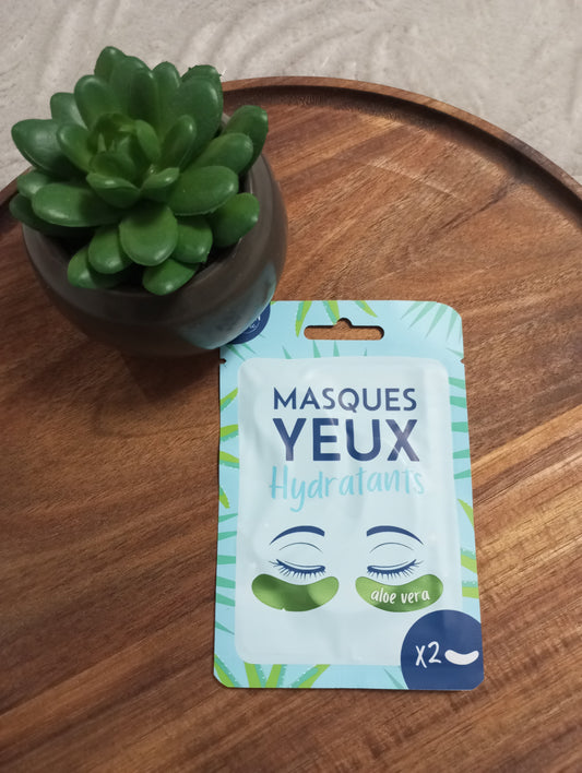 Patch hydratant Yeux à l'extrait d'Aloe Véra
