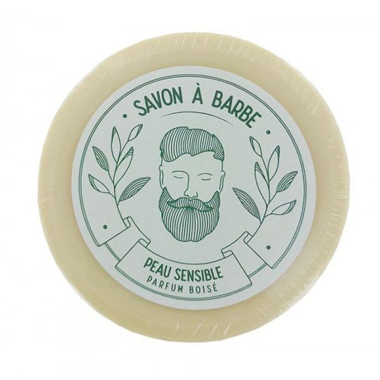 Savon à barbe peau sensible 80g